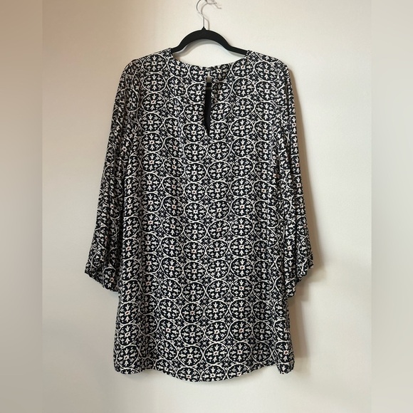 Amuse Society Barcelona Long Sleeve Paisley Mini Kimono Sleeve Dress Size S - Picture 5 of 11